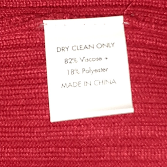 Delta Sigma Theta Red Sweater Turtle Neck Dress Embroidered Size XXXXL New - Picture 13 of 14